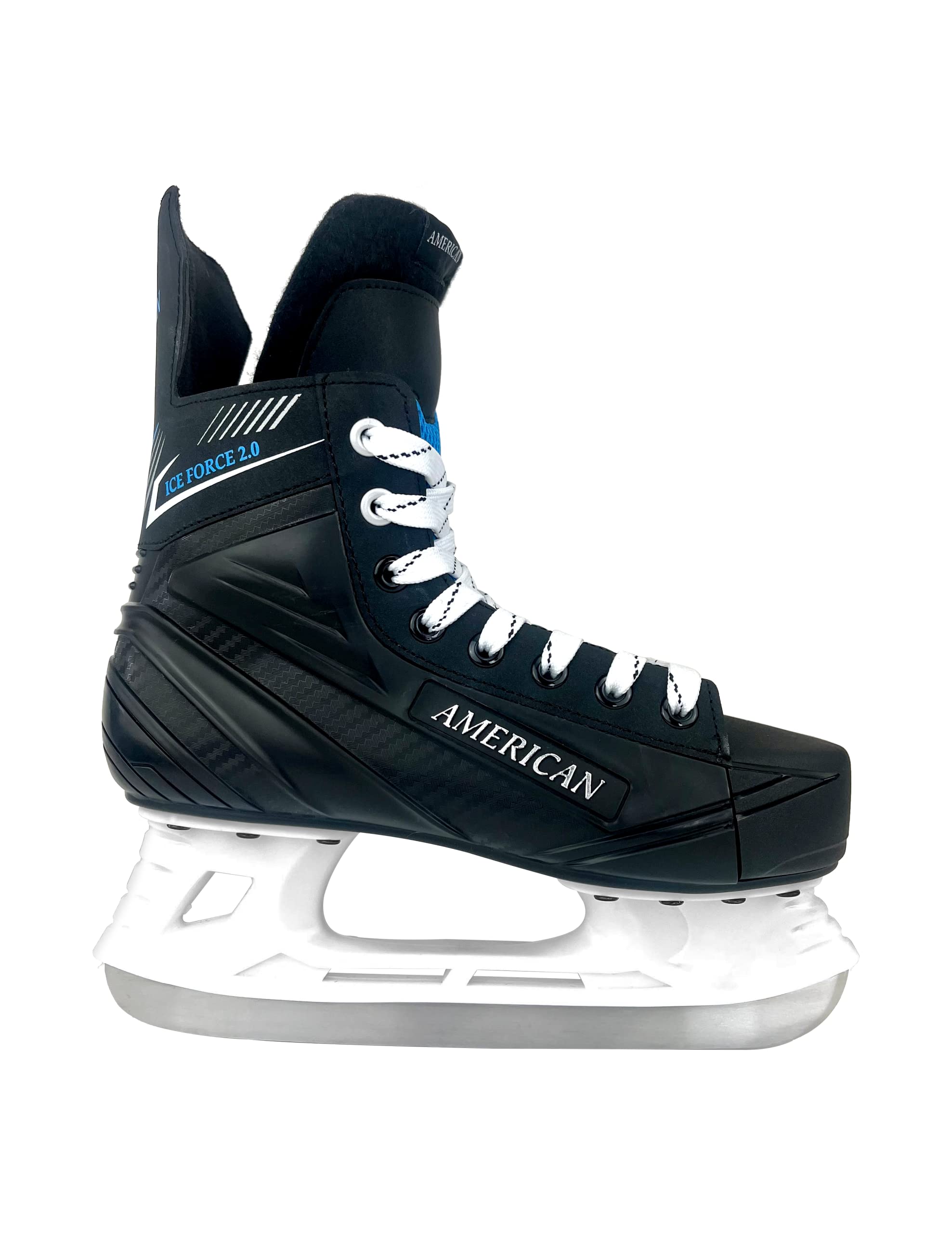 Best American Athletic Ice Hockey Skates for Men - Durable & Comfortable for Competitive Play & Practice