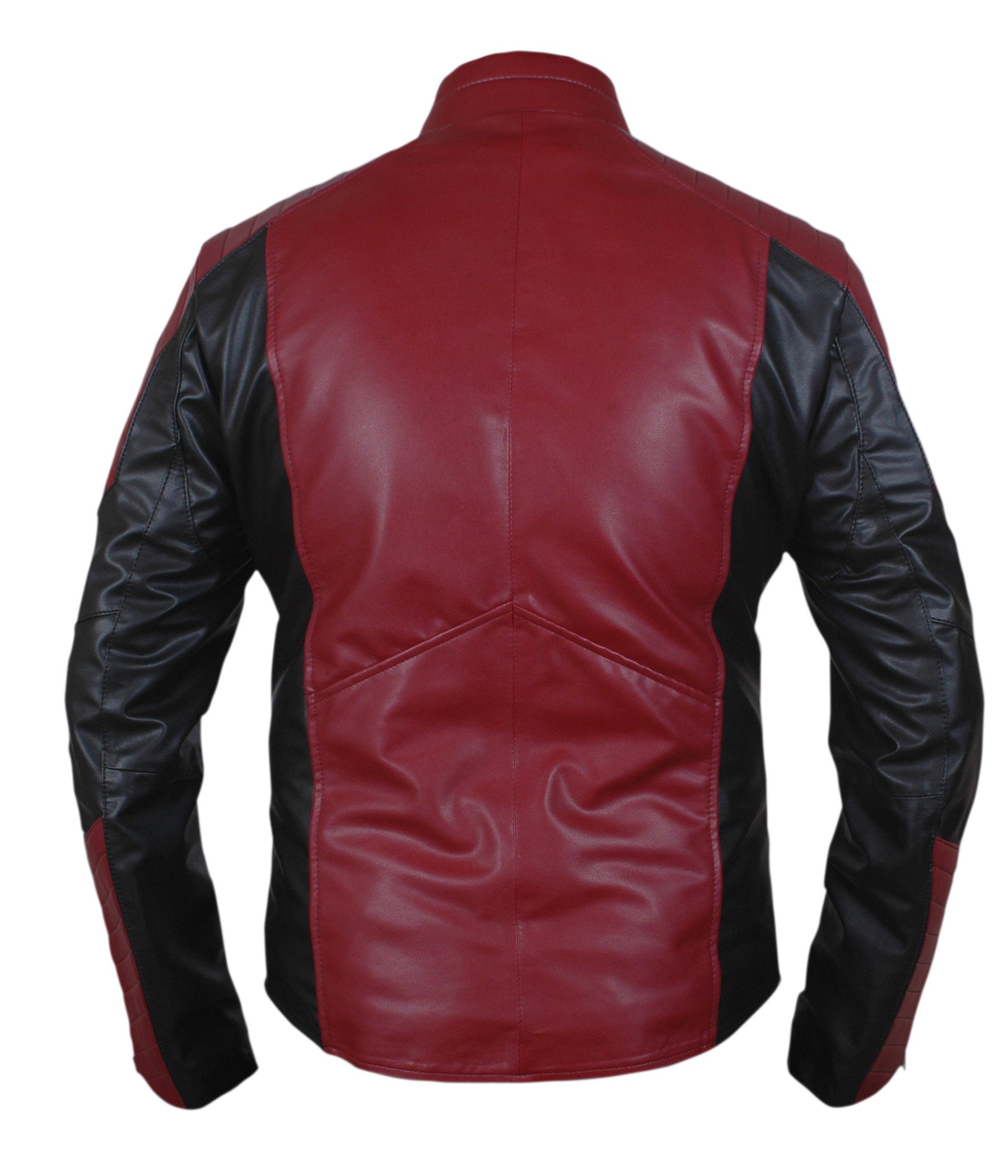 F&H Men's Superhero Amazing Spider-Man Maroon & Black Jacket - Stylish Cosplay & Casual Wear for Halloween, Comic Con & Everyday Fashion