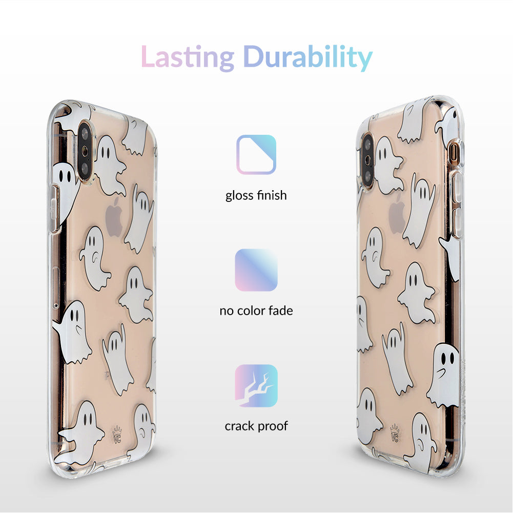 Ghosted Clear iPhone Case - Ultra Slim Protective Cover for iPhone [Model] | Shatterproof & Scratch-Resistant | Perfect for Everyday Use & Travel