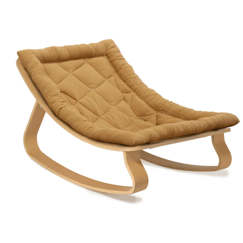 Charlie Crane Levo Baby Rocker - Adjustable Infant Bouncer & Rocking Chair for Newborns to Toddlers | Perfect for Nursery, Playroom & Travel | Soothing Motion & Comfortable Design