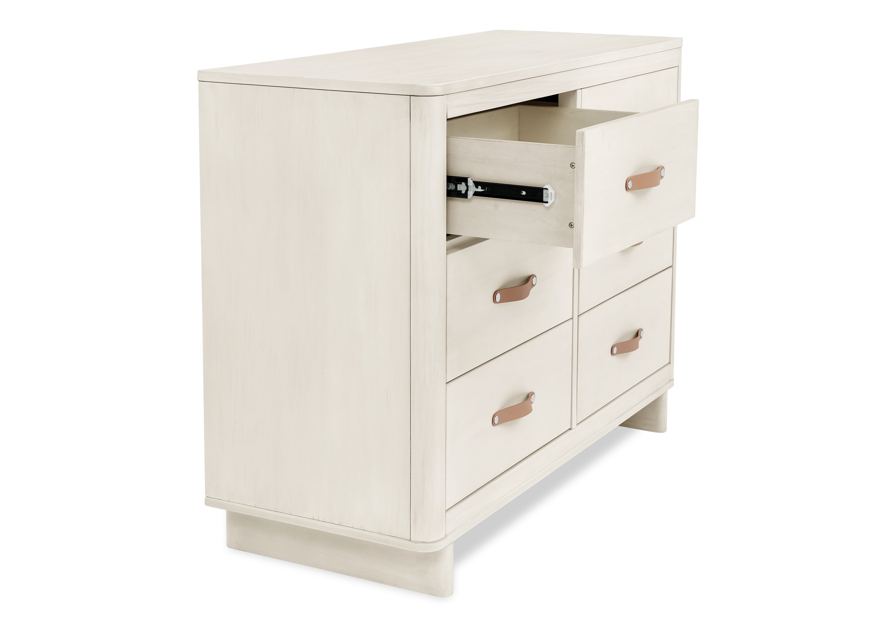 BabyGap Skye 6-Drawer Dresser with Interlocking Drawers - Nursery Storage Solution for Baby Clothes, Diapers & Essentials