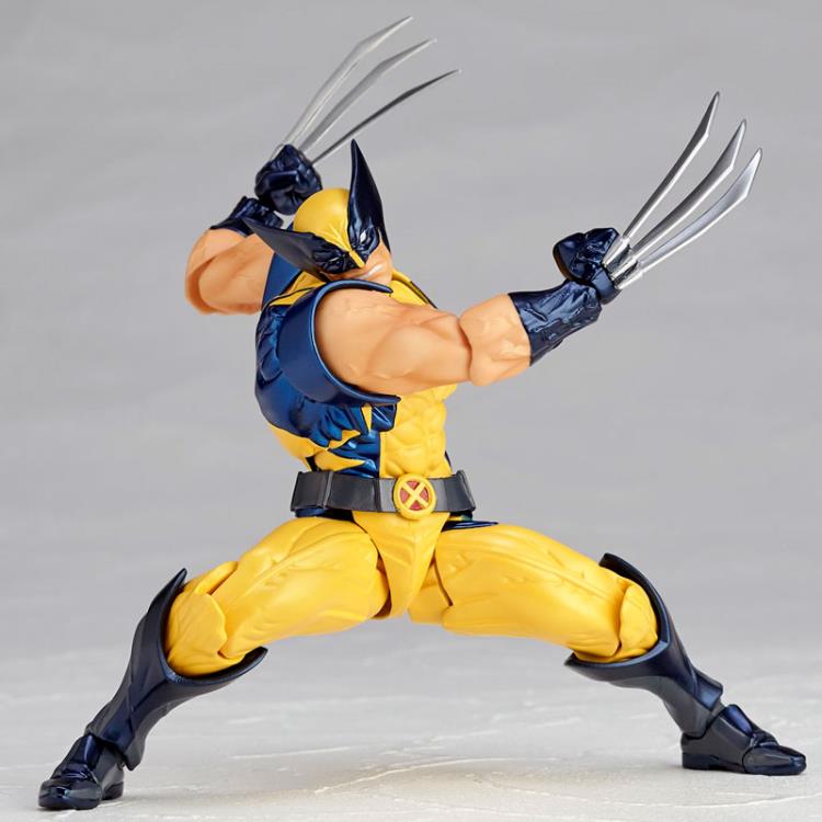 Amazing Yamaguchi Revoltech No. 005 Wolverine Action Figure - Highly Articulated Collectible Toy for Marvel Fans | Display, Photography & Cosplay Scenes