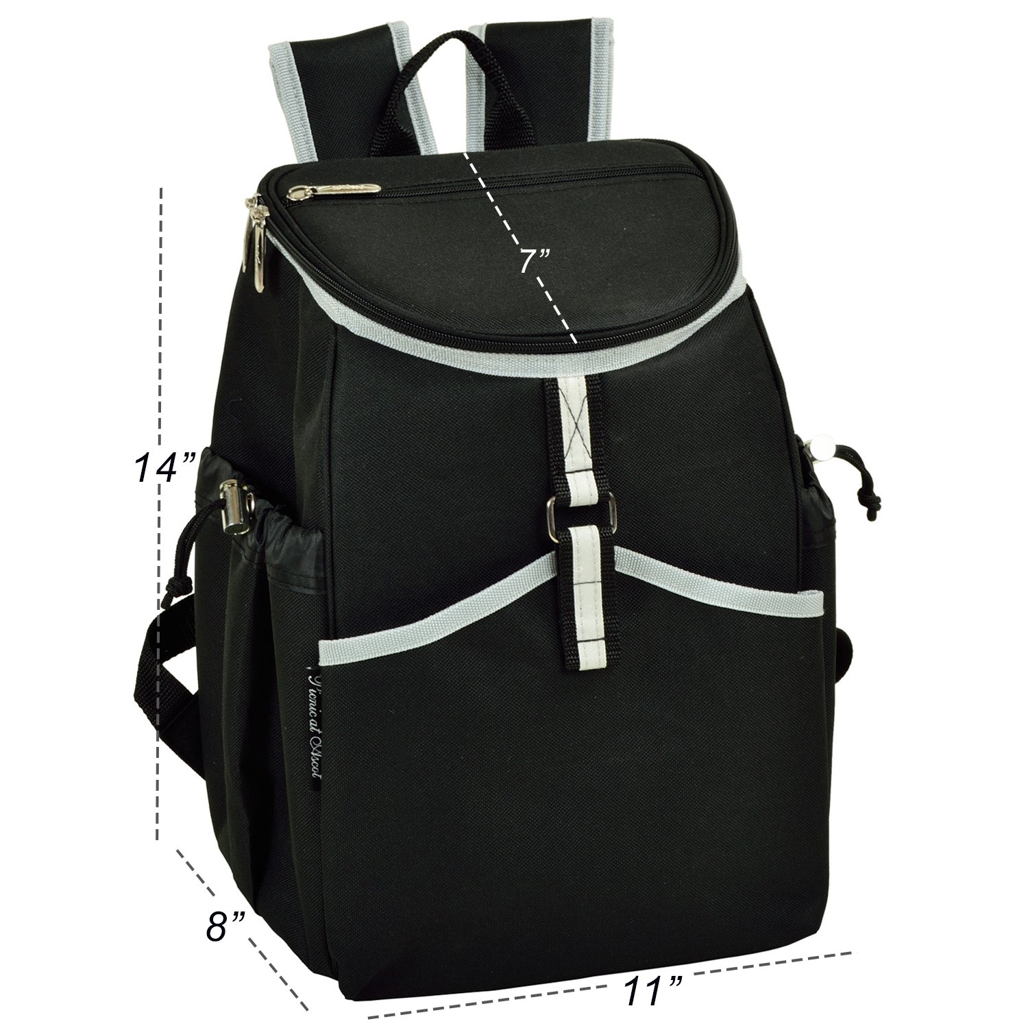 Picnic at Ascot Original Insulated Backpack Cooler - USA Designed & Quality Approved - Perfect for Outdoor Picnics, Beach Trips, and Camping Adventures