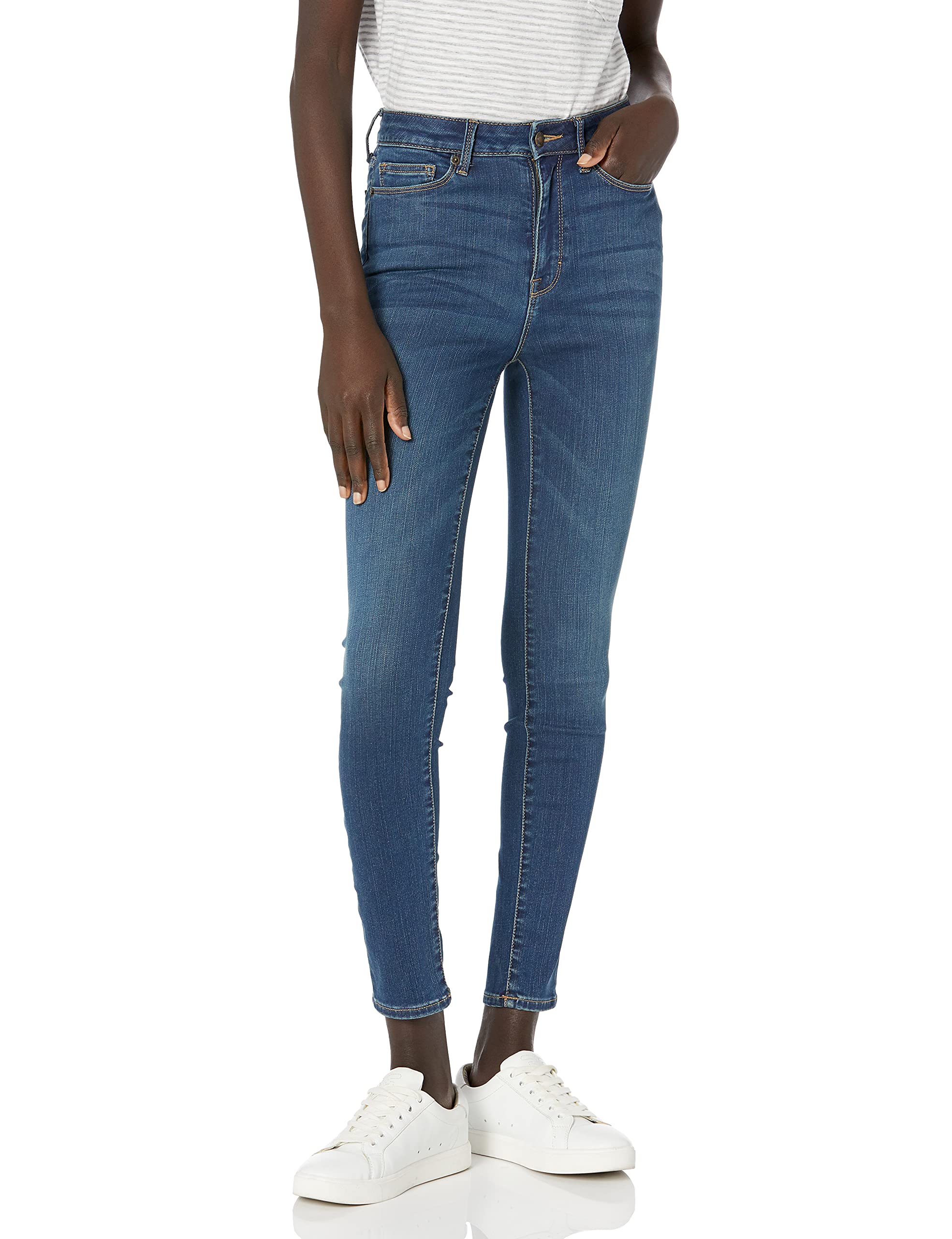 Goodthreads Women's High-Rise Skinny Jeans - Stretch Denim Pants for Casual Wear & Everyday Outfits | Comfortable Slim Fit for Work, Date Night & Weekend Style
