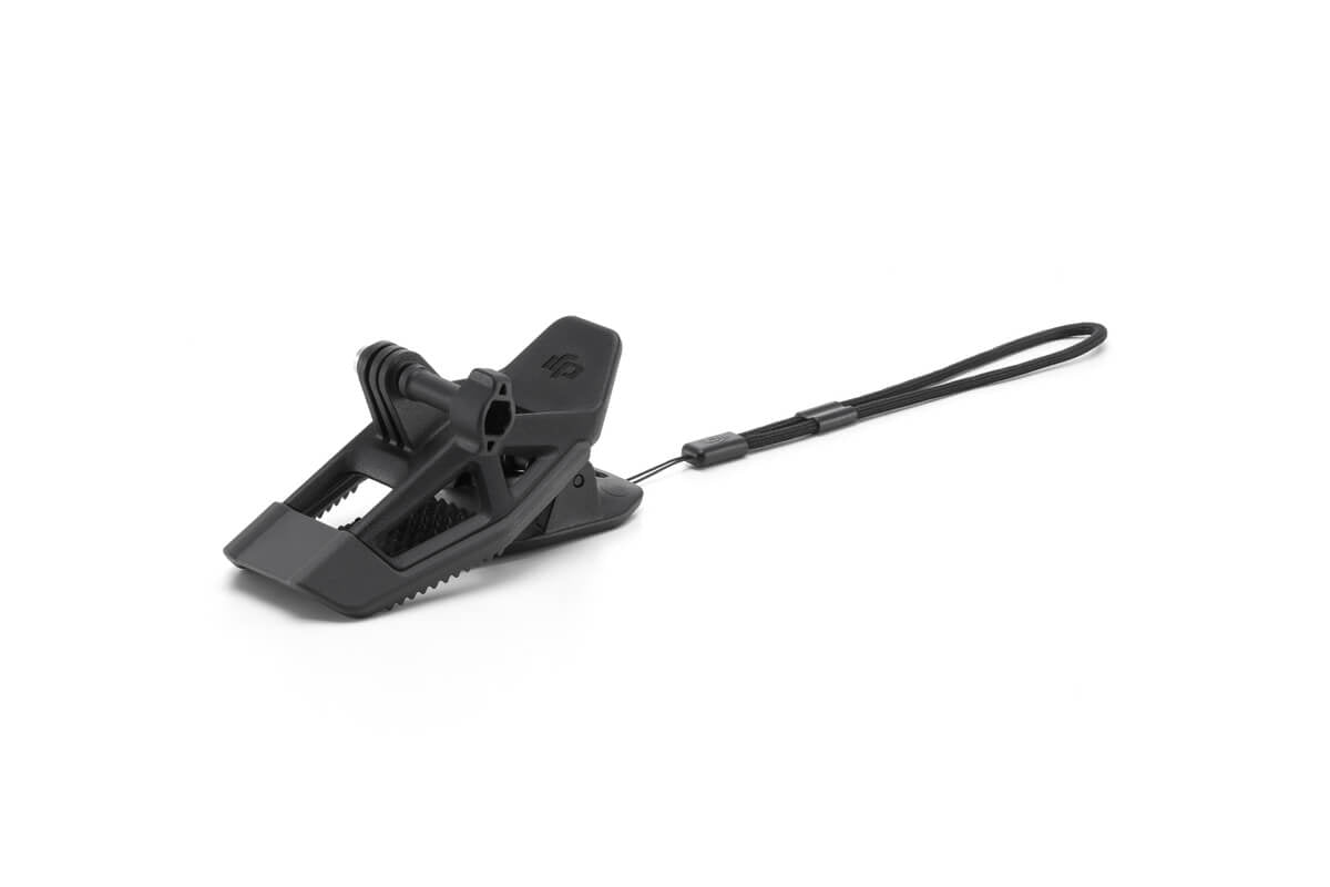 Osmo Helmet Chin Mount Clip - Universal Action Camera Mount for GoPro, DJI, and More - Perfect for Cycling, Skiing, and Outdoor Adventures
