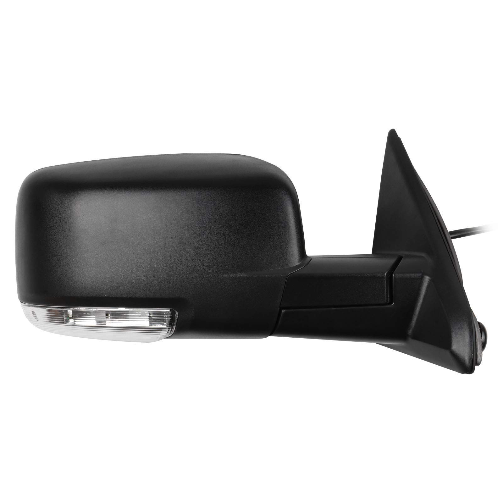 SCITOO Passenger Side View Mirror Replacement for Dodge Ram 1500/2500/3500 (2009-2015) - Right Side Mirror CH1321303 - Perfect for Off-Roading, Towing & Daily Driving