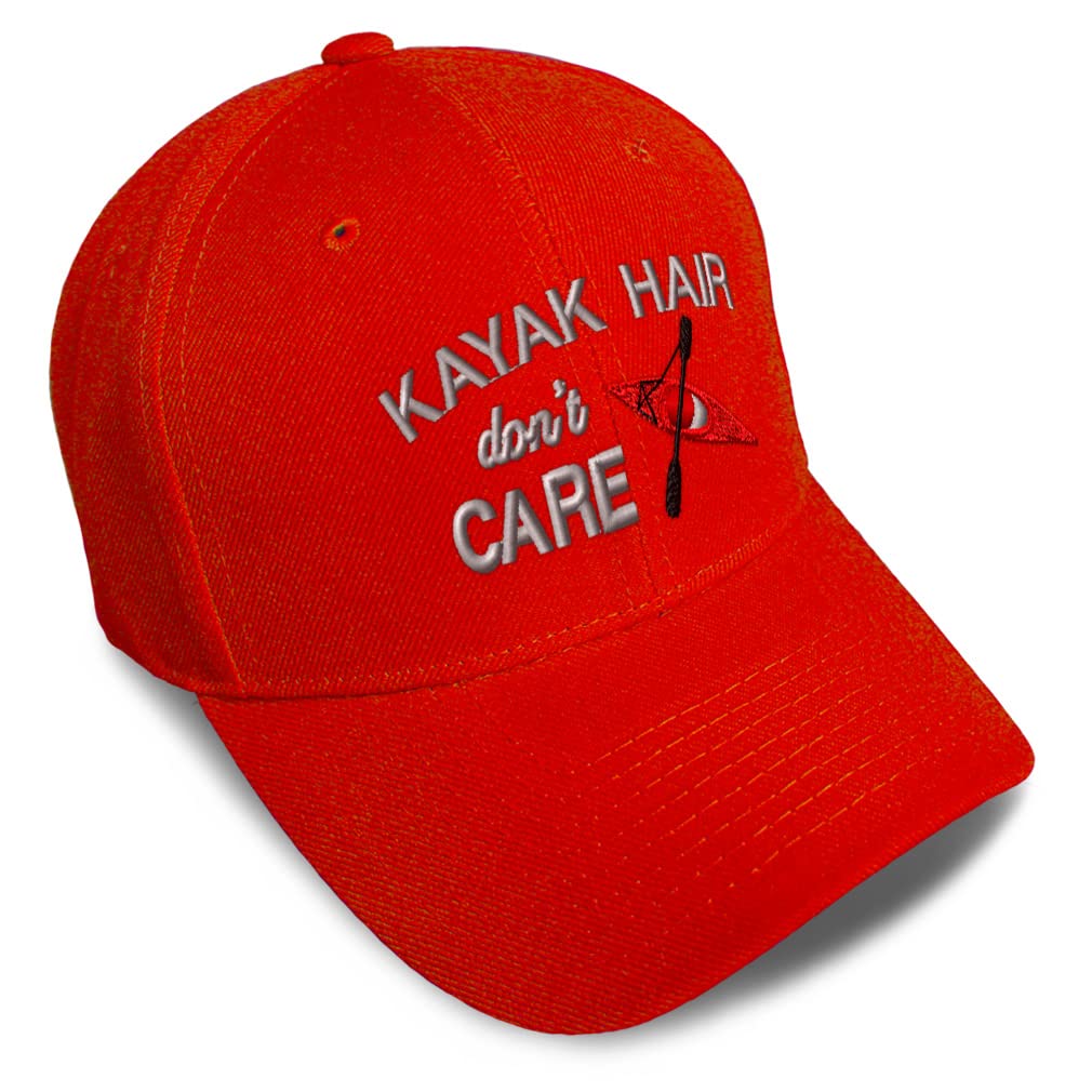 Stylish Baseball Cap for Kayaking & Canoeing - Unisex Dad Hat for Men & Women - Perfect for Outdoor Adventures, Fishing, and Casual Wear