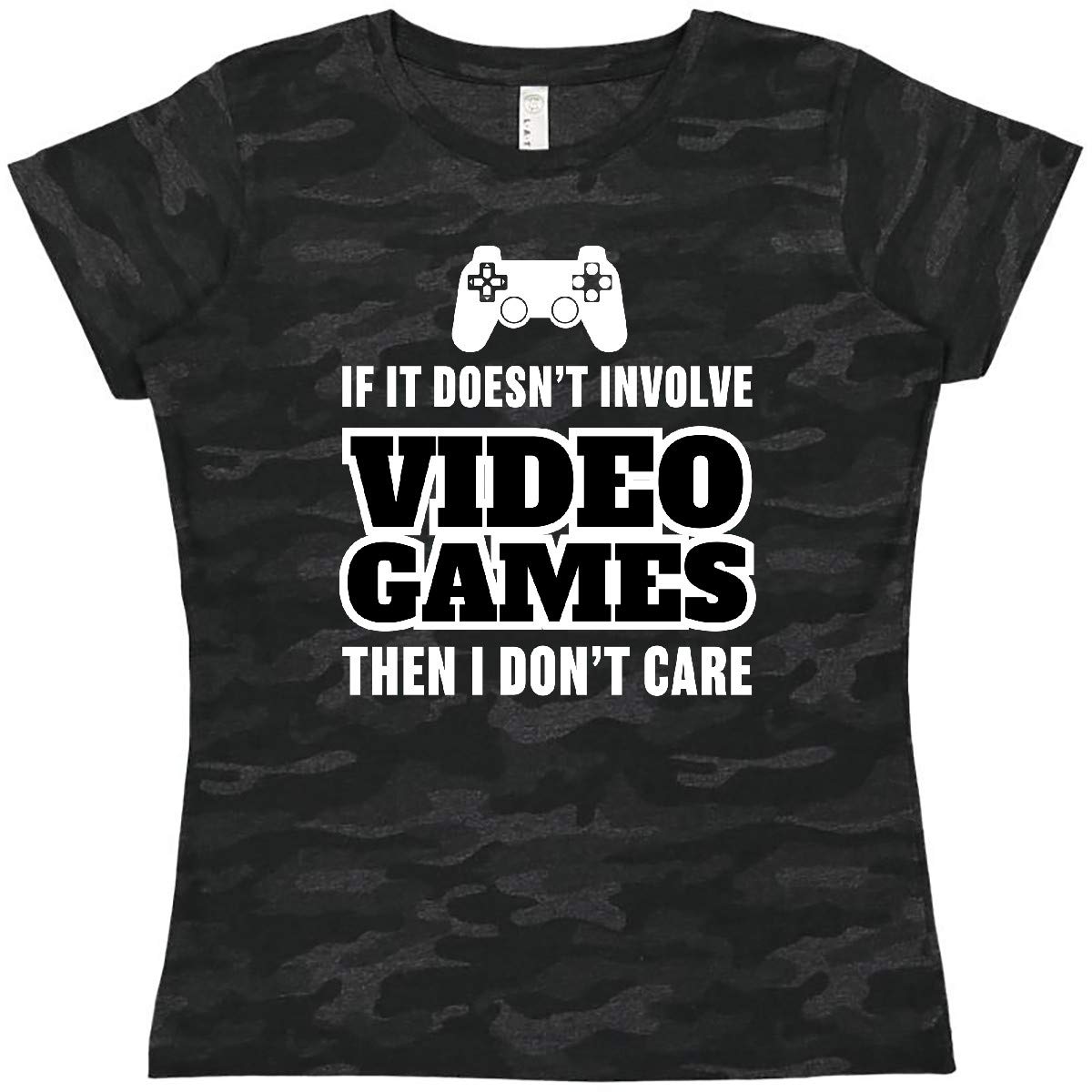 Inktastic Gamer Women's T-Shirt - Funny Video Game Lover Tee for Casual Wear, Gaming Events & Everyday Outfits