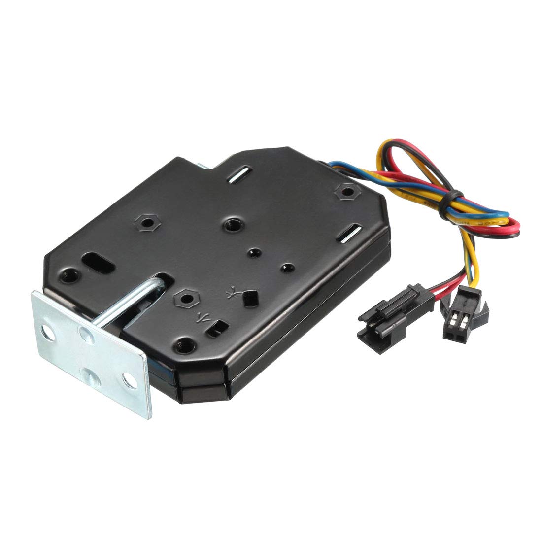 12V 2A Electromagnetic Solenoid Lock - DC Electric Magnetic Cabinet Door Lock for Security, Access Control & Home/Office Use