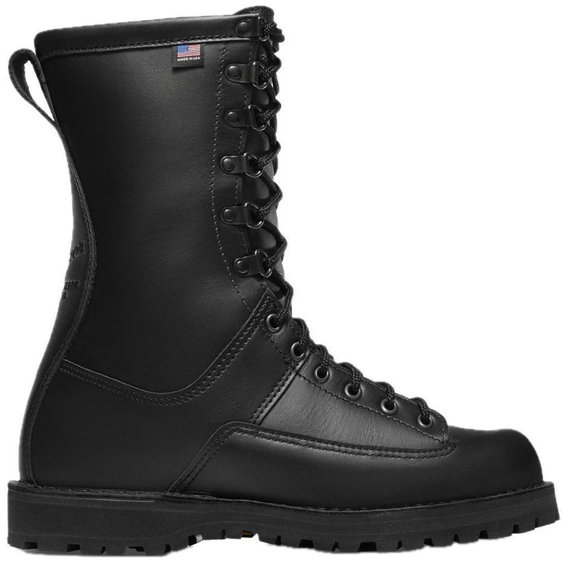 Fort Lewis 10 200G Tactical Boots for Men - Black Military Combat Boots with 200G Insulation - Perfect for Outdoor Hiking, Hunting & Work Safety
