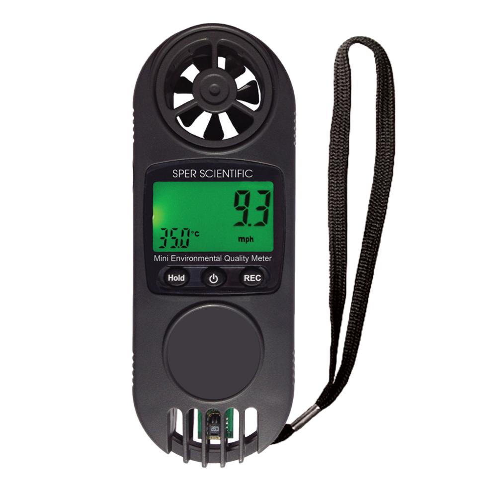 Mini Air Quality Monitor - Portable Indoor/Outdoor Environment Tester for Home, Office, Travel | Measures PM2.5, CO2, Temperature & Humidity