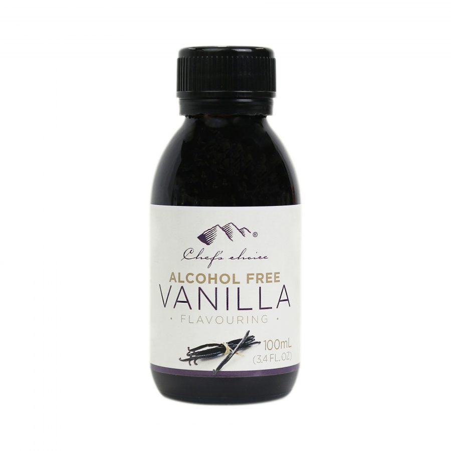 Chef's Choice Alcohol-Free Pure Vanilla Extract - Premium Baking Ingredient for Cakes, Cookies & Desserts | Natural Flavor Enhancer