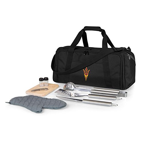 NCAA Unisex BBQ Cooler Tote Set with Grill Tools & Picnic Accessories - Perfect for Tailgating, Beach Parties & Outdoor Cookouts