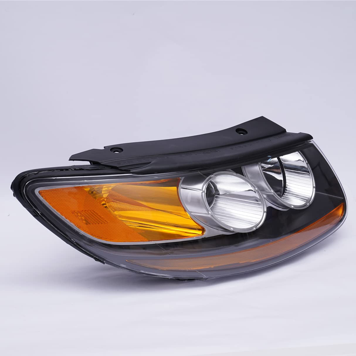 Gdrasuya10 HID Projector Headlights Pair Set for 2007-2012 Hyundai Santa Fe - Driver & Passenger Side Headlamp Assembly - Durable Replacement Headlights for Night Driving & Off-Road Use