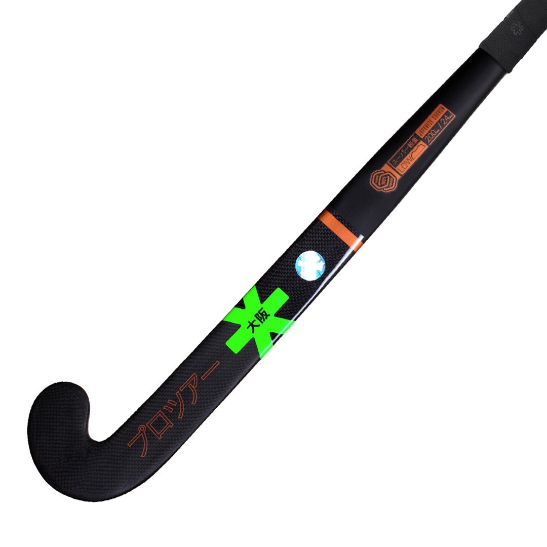 Osaka Pro Tour Bronze Low Bow Composite Hockey Stick - Black/Bronze - 36.5
