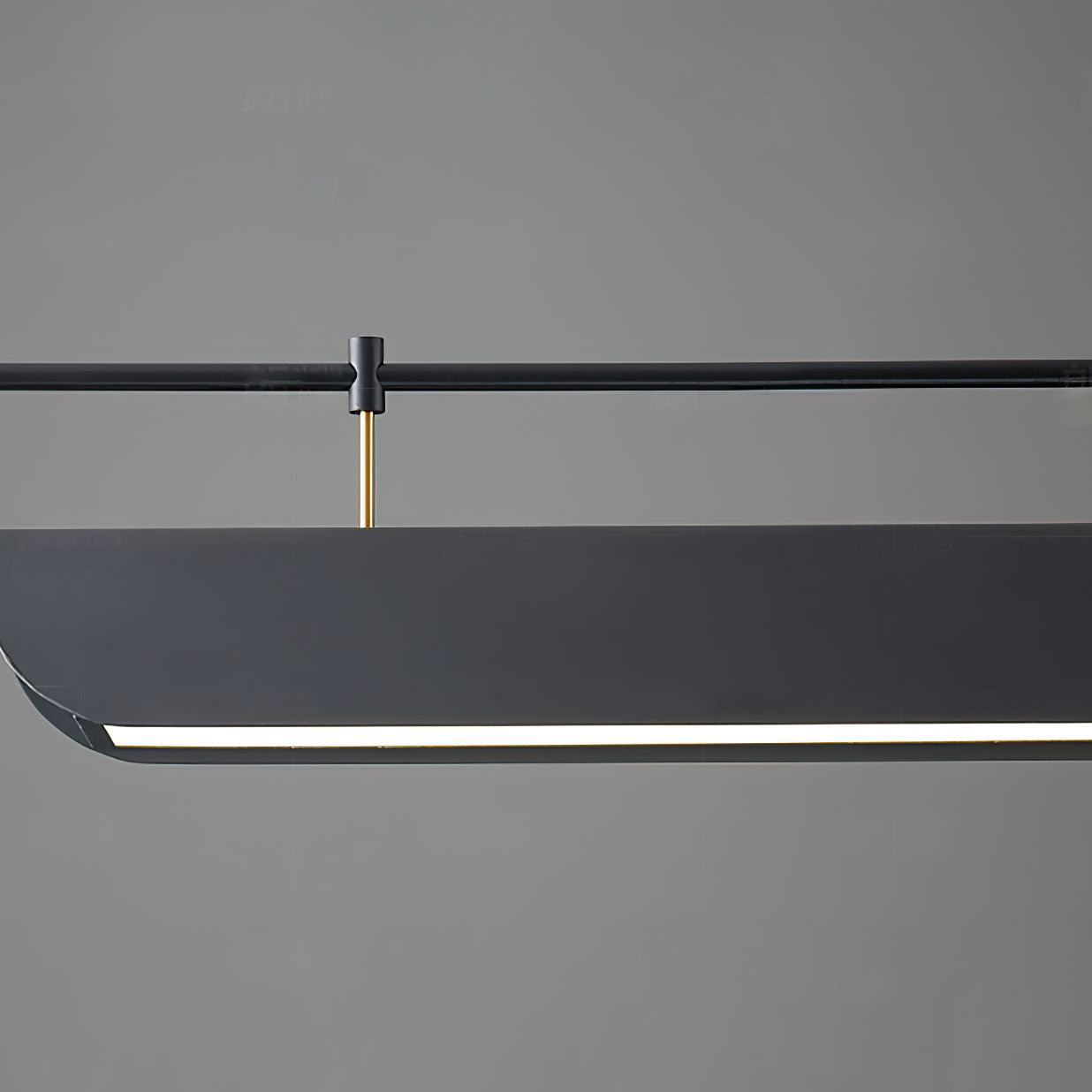 Modern Black LED Chandelier for Ceiling - Elegant Dining Room Lighting Fixture | Perfect for Home, Restaurant & Wedding Decor