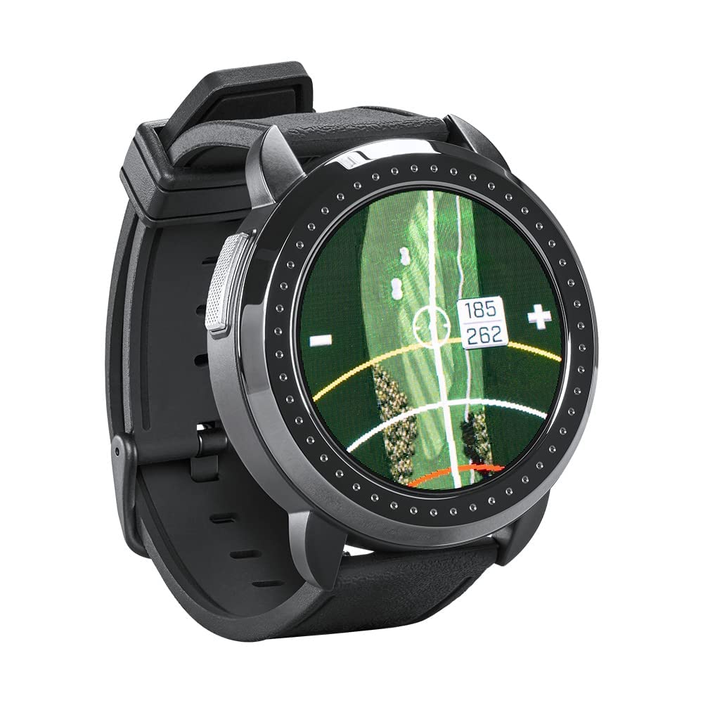 Bushnell iON Elite (Black) Golf GPS Watch - Color Touchscreen Smartwatch with 12+ Hour Battery, 38,000+ Preloaded Courses & Slope Distances - Includes Screen Protectors & Charger - Perfect for Golfers & Outdoor Enthusiasts