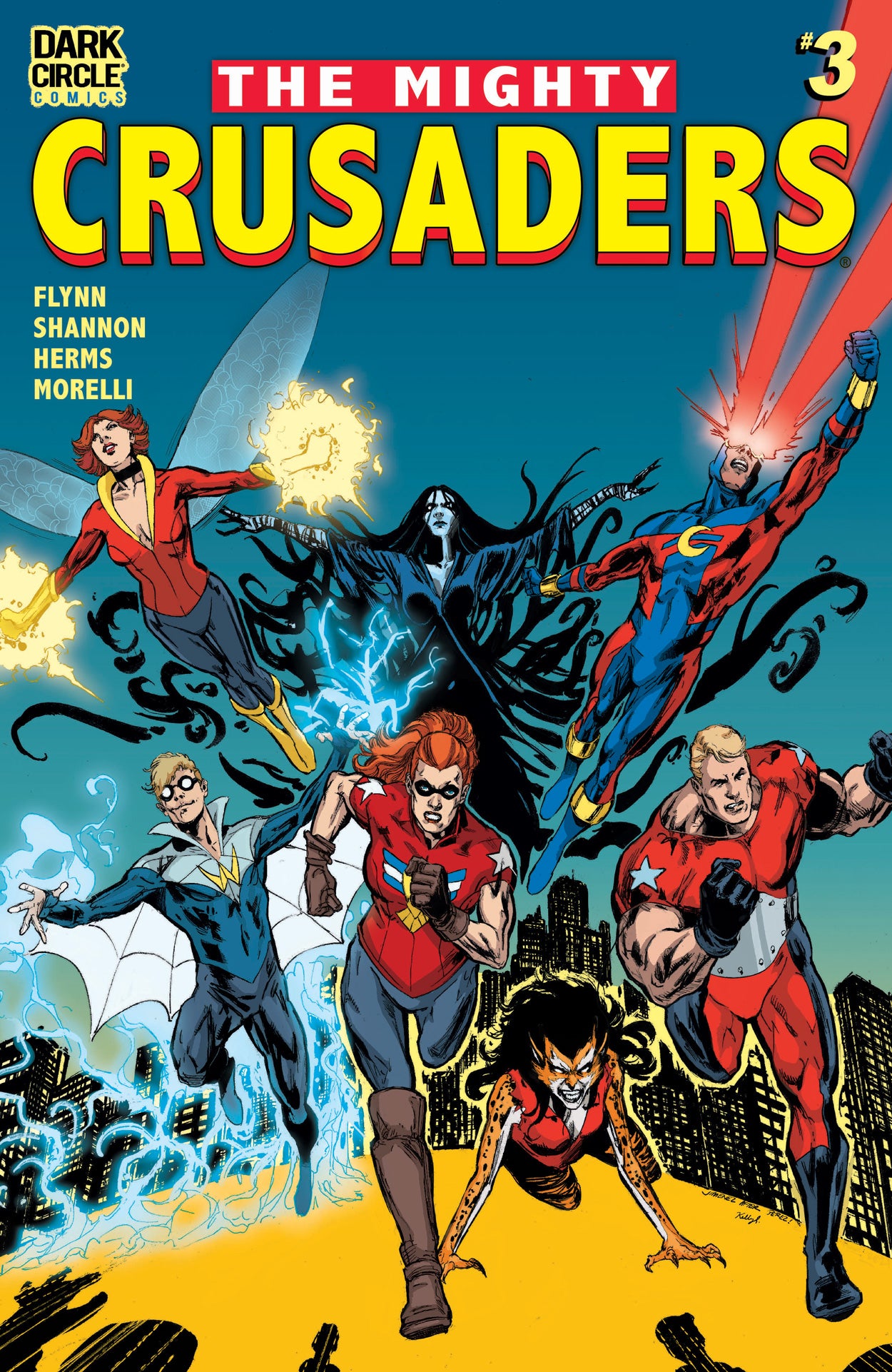 The Mighty Crusaders #3 Comic Book - Superhero Action Adventure Collectible - Perfect for Comic Enthusiasts & Collectors