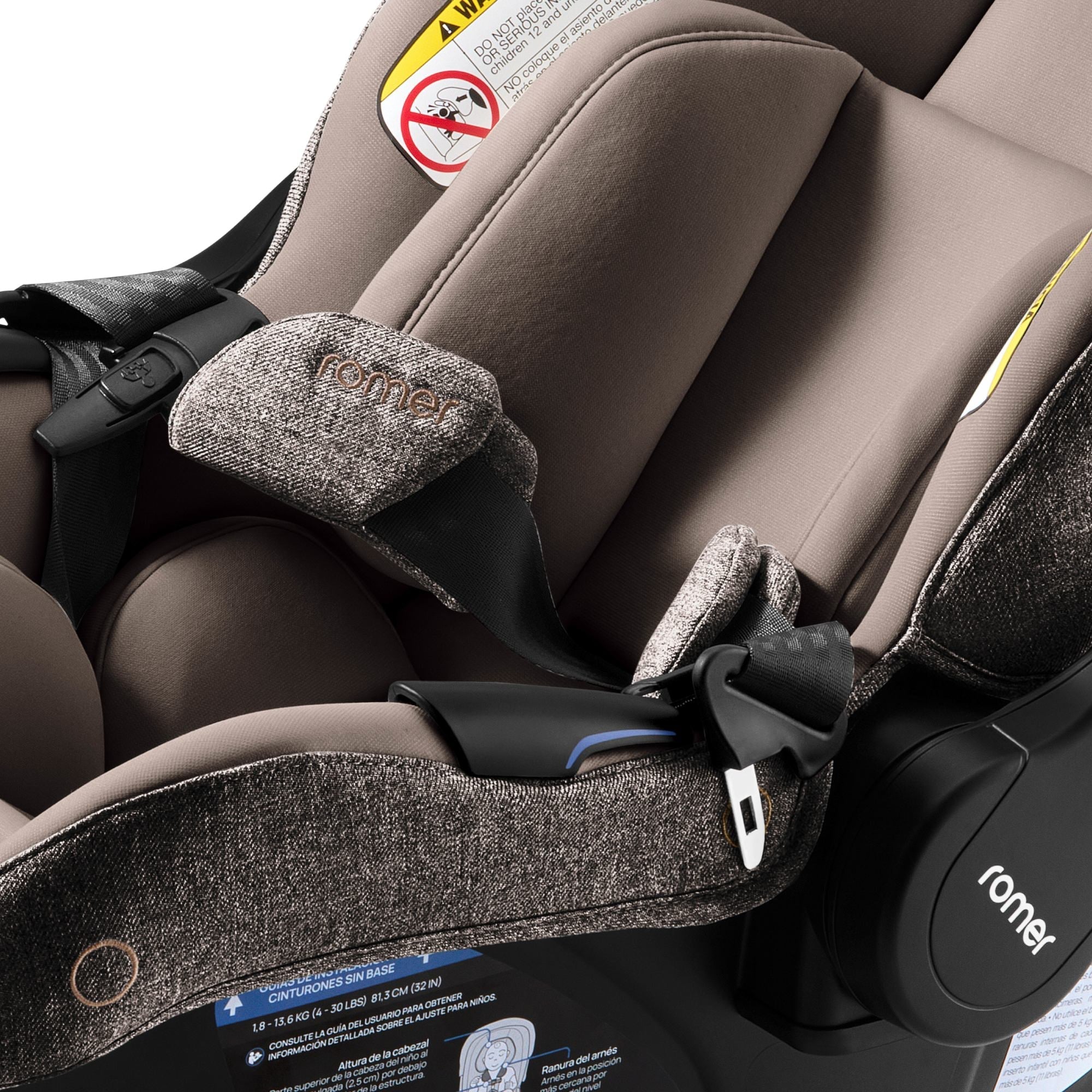 Romer Juni Infant Car Seat with Versa Base - Safe & Lightweight Baby Car Seat for Newborns to 35 lbs - Easy Installation for Cars, Travel & Daily Commute