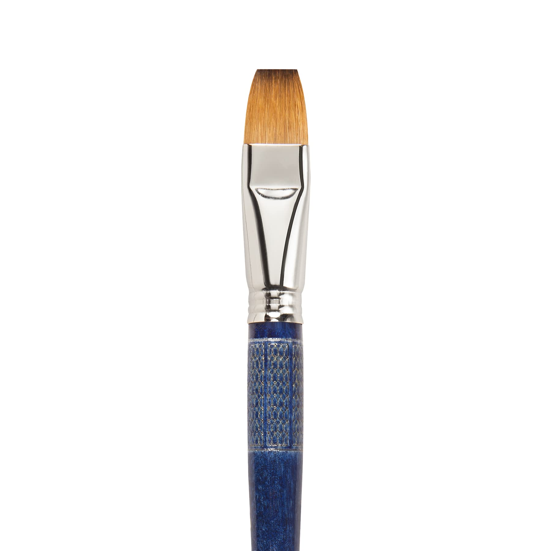Speedball Escoda Optimo Series Size 20 Pure Kolinsky Artist Brush - Long Handle Oil & Acrylic Paint Brush for Professional Artists - Perfect for Canvas Painting, Portrait Work & Fine Detailing