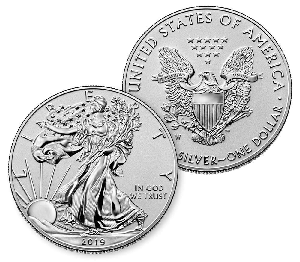 2019 Pride of Two Nations 2-Coin Limited Edition Set - Silver American Eagle & Canadian Maple Leaf - Perfect for Collectors & Investors | Coin Display & Gift Idea