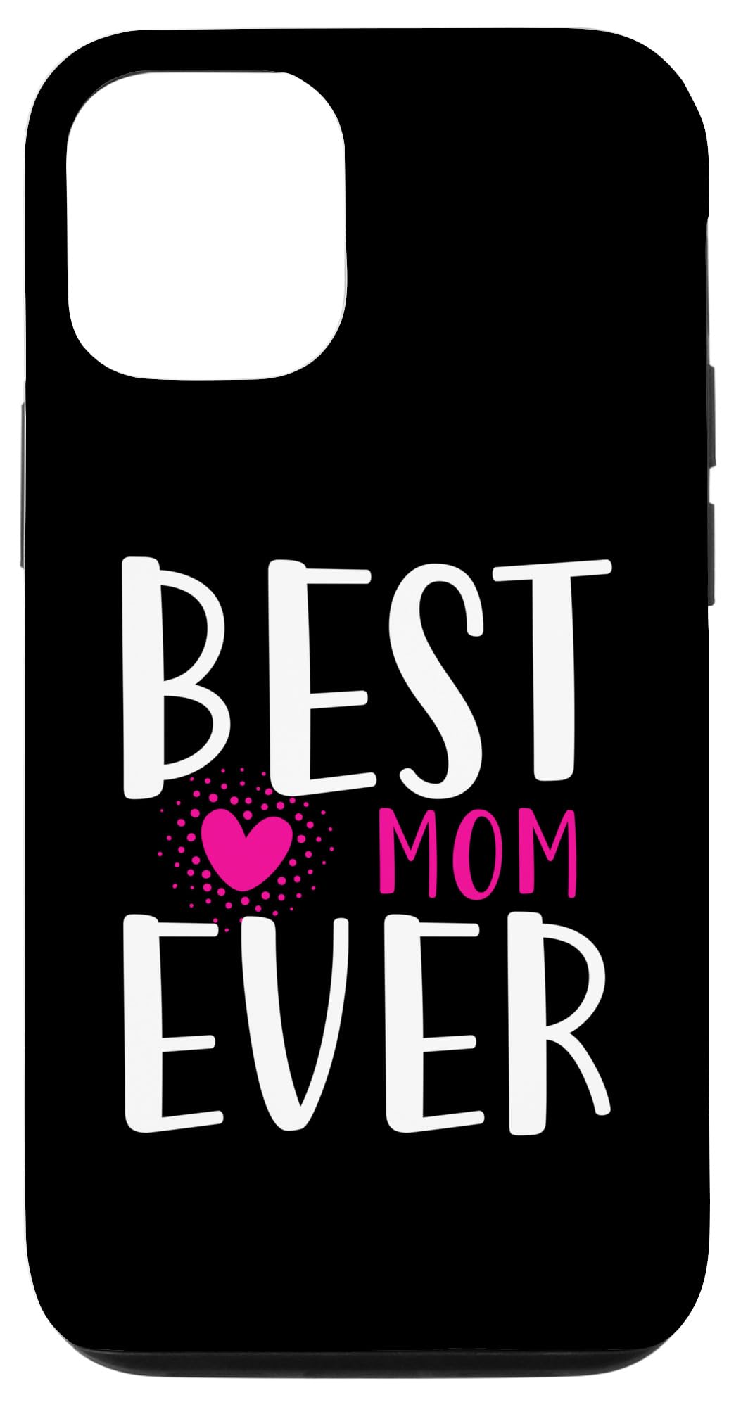 Best Mom Ever Vintage Mother's Day iPhone 12/12 Pro Case - Perfect Gift for Mom, Grandma, Wife | Durable Protection with Stylish Floral Design for Everyday Use & Special Occasions