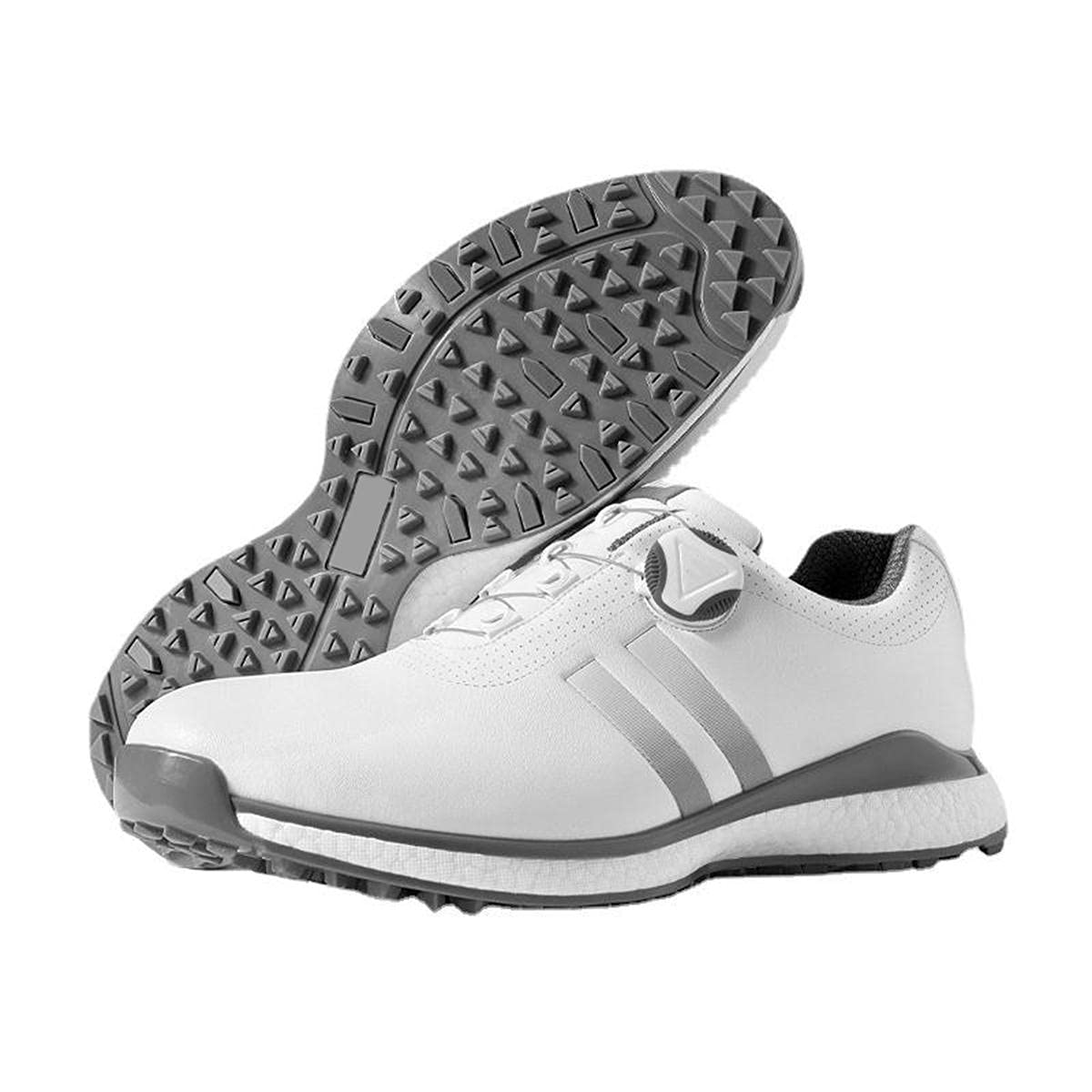 **Fire Wolf Men's Waterproof Golf Shoes – Non-Slip Soft Cushion Sports Shoes for Outdoor Training & Casual Wear – 3D Turnbuckle Design for Comfort & Performance**    *(Perfect for Golf, Hiking, Jogging & Everyday Use)*