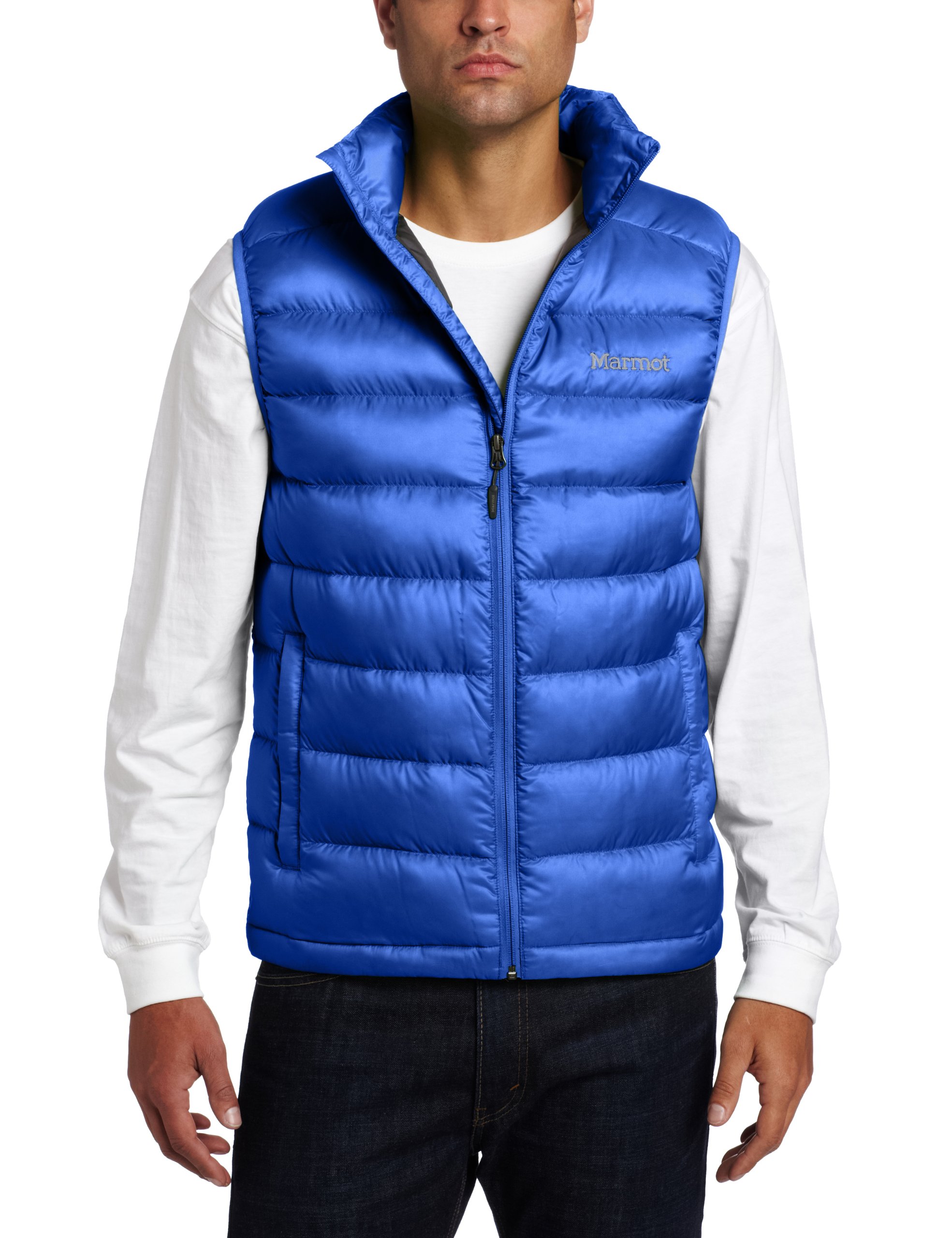 MARMOT Men's Zeus Down Jacket Vest - Lightweight Insulated Puffer Vest for Hiking, Camping & Outdoor Activities