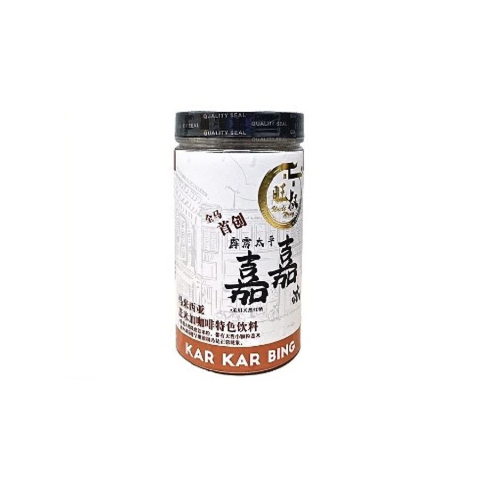 Uncle Wong 100% Artificial Fragrance-Free Taiping Kiam Kopi 3-in-1 Instant Coffee 400g (Kar Kar Bing Barley Mix Coffee) - 6 Pack | Authentic Malaysian Coffee | Perfect for Office, Travel & Home Brewing