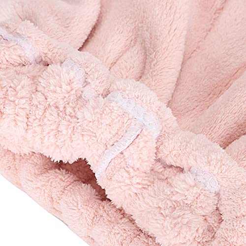 Premium Shower Cap for Women - Soft Waterproof Bath Hair Cover for Washing Face & Hair Care - Comfortable Home & Salon Use (Elegant Pink) - Perfect for Travel, Spa & Daily Shower Protection