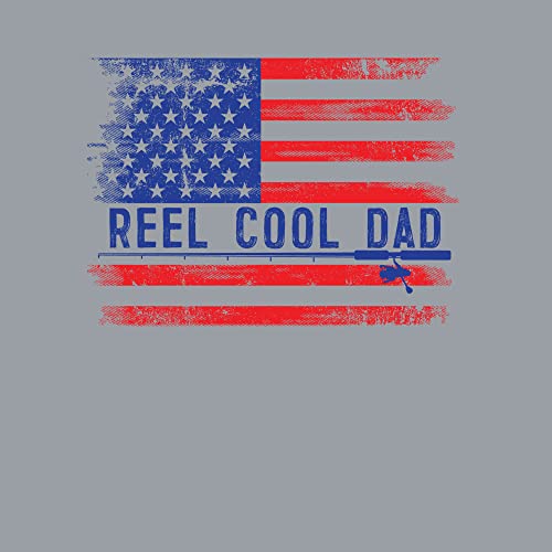 Sport Gray Flag Reel Cool Dad