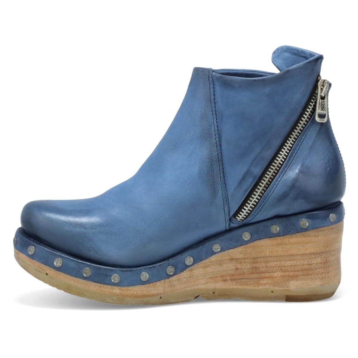 A.S.98 Savina Women's Fashion Wedge Booties - Comfortable Ankle Boots for Casual Outfits & Fall Winter Style