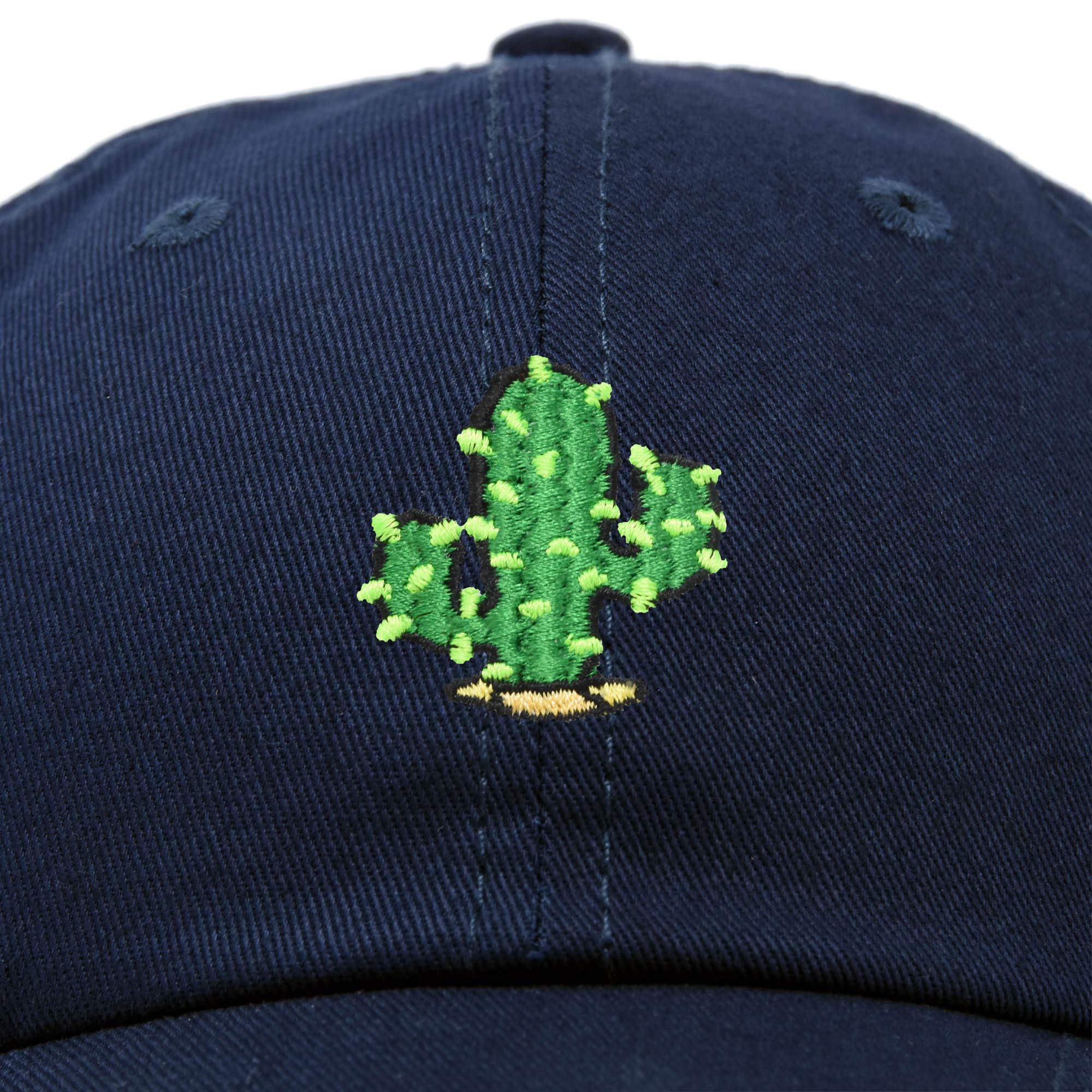 DALIX Women's Saguaro Cactus Baseball Cap - Soft Washed Cotton Succulent Design Sun Hat for Outdoor Hiking, Gardening & Summer Fashion