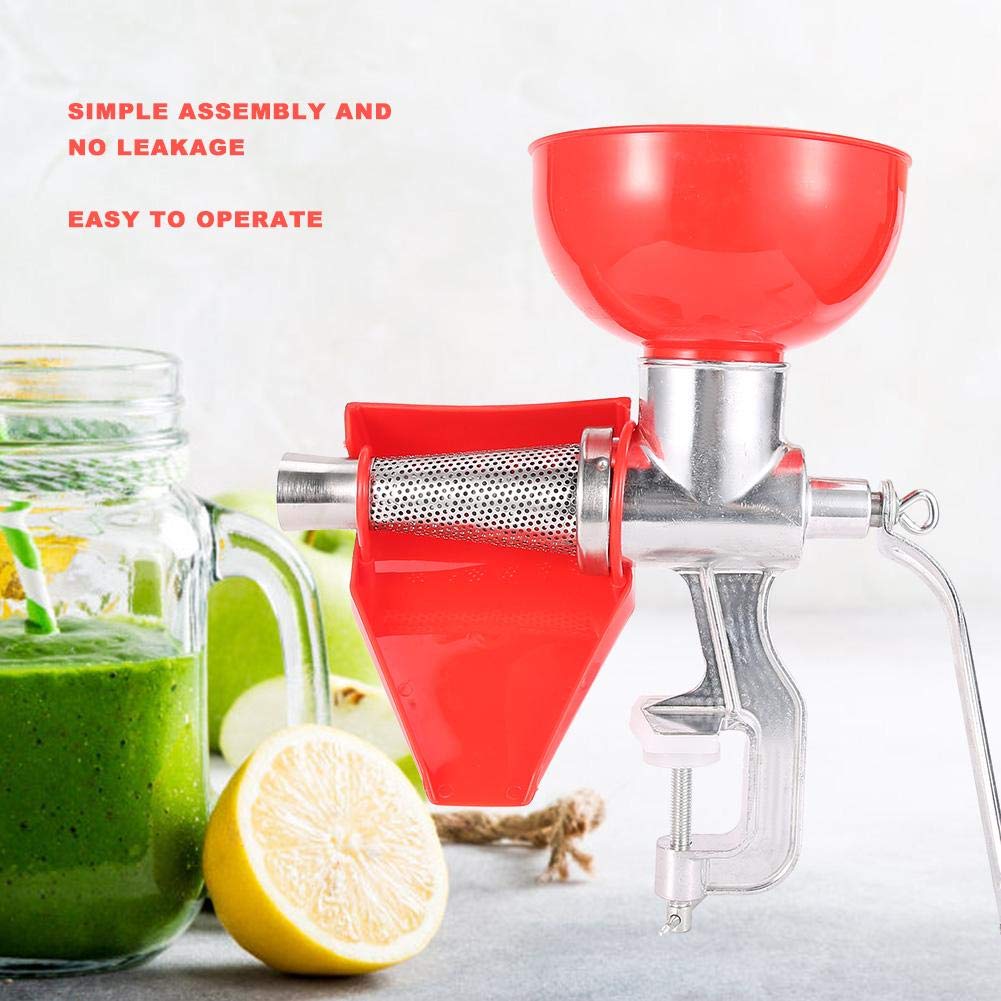 Stainless Steel Manual Juicer - Heavy Duty Citrus Press for Oranges, Lemons, Tomatoes & Fruits - Durable Kitchen Juicer Tool for Fresh Juice - Perfect for Home, Restaurant & Healthy Lifestyle