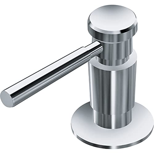 Premium Franke Absinthe Polished Chrome Soap Dispenser - Touchless Automatic Liquid Soap Dispenser for Kitchen, Bathroom, or Office - Modern & Hygienic Hand Soap Dispenser for Home or Commercial Use