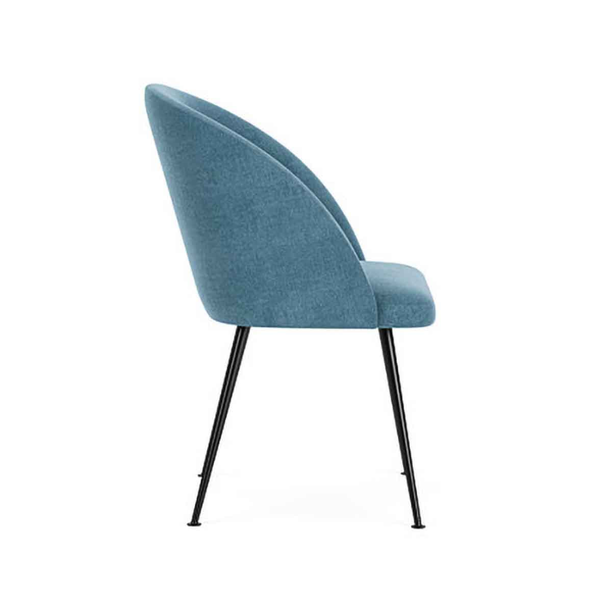 Holly Fabric Dining Chair - Comfortable Upholstered Seat for Kitchen, Dining Room & Office - Modern Home Decor Furniture for Everyday Use