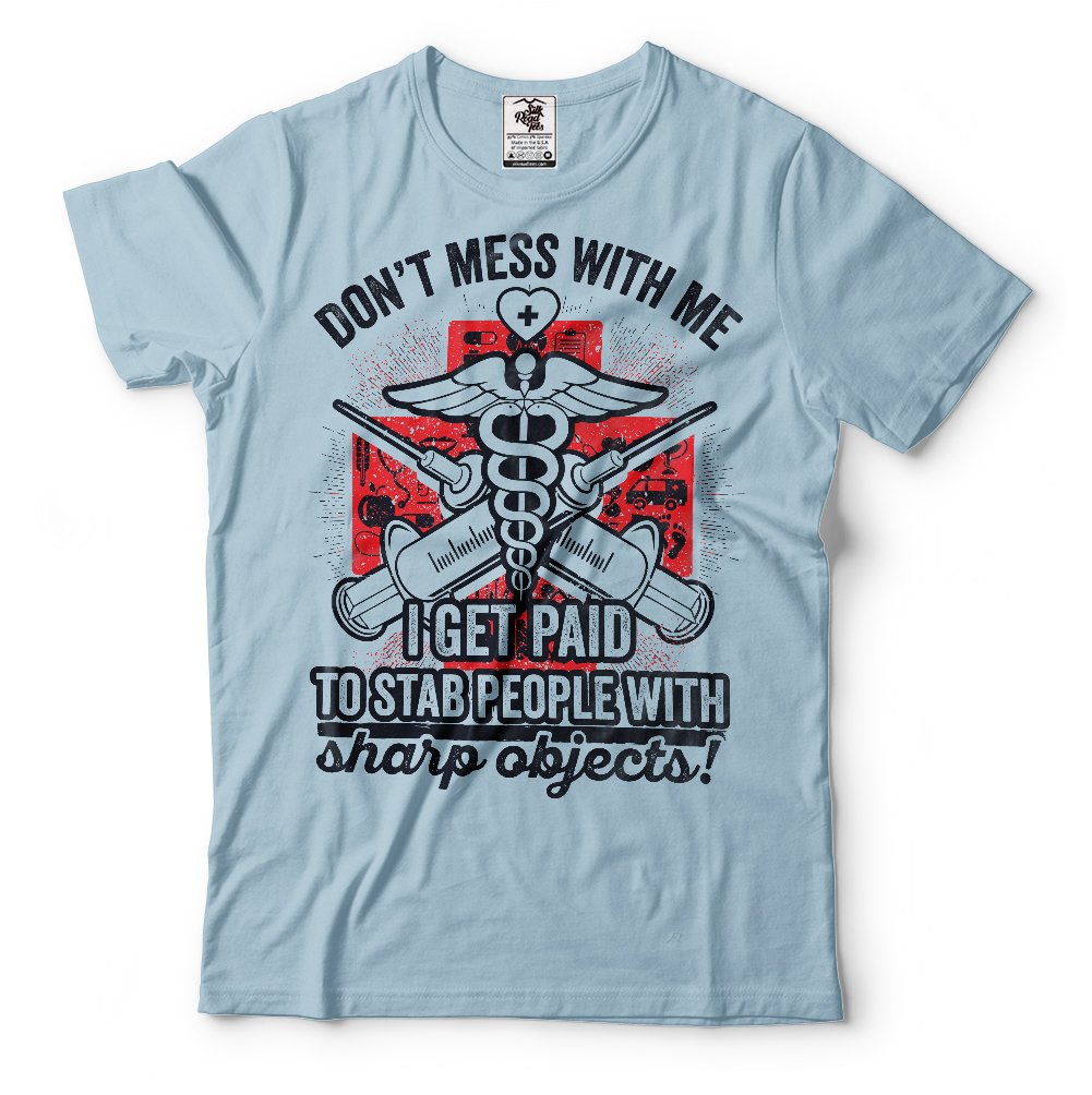 Funny Nurse Doctor Paramedic Medical Worker T-Shirt - Humorous Gift for Healthcare Professionals - Perfect for Work, Parties & Casual Wear
