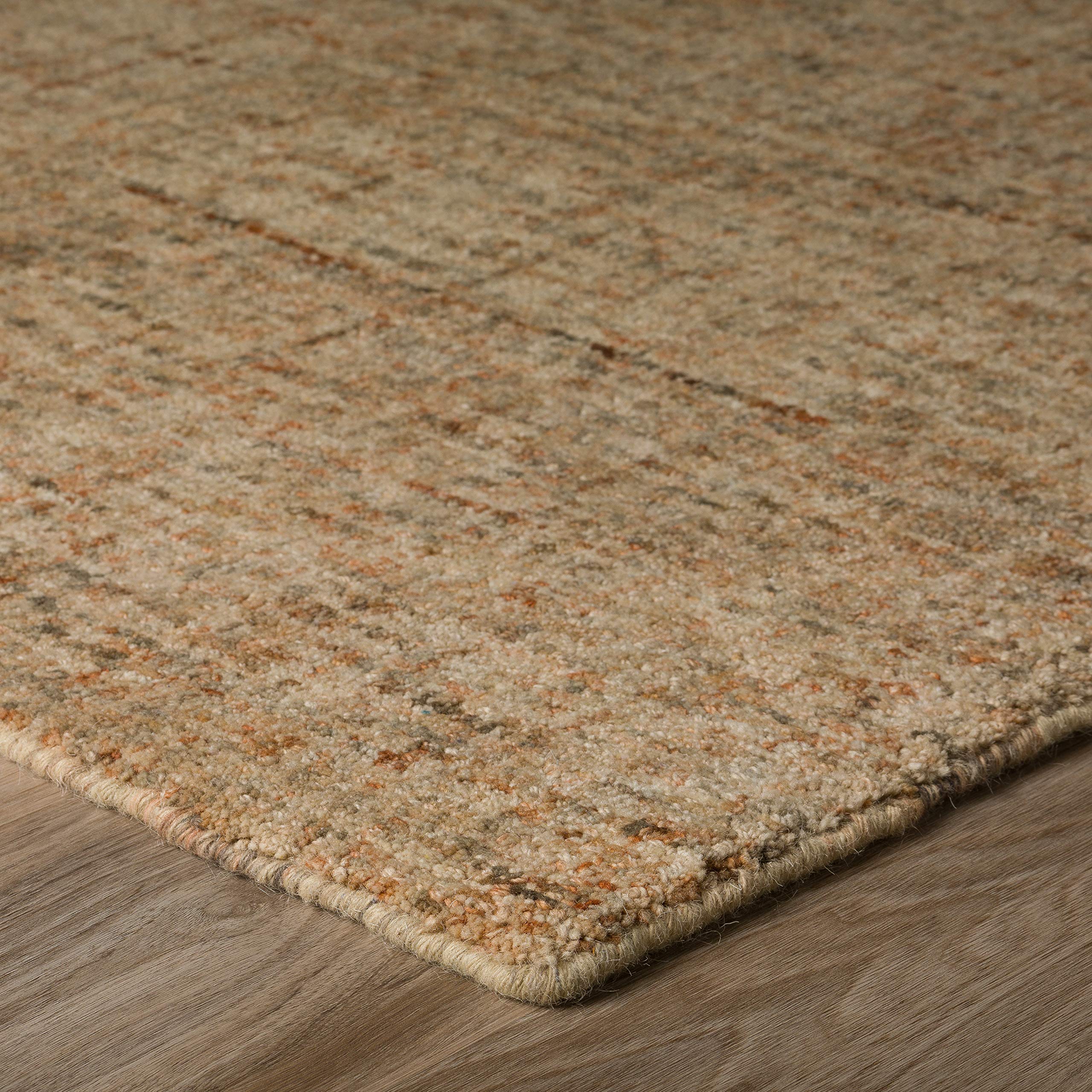 Addison Rugs Eastman Earth 5' x 7'6' Rectangle Soft Area Rug - Easy Clean, Non-Shedding, Stain Resistant - Perfect for Bedroom, Living Room, Dining Room & Entryway - Cozy Home Decor for Family Gatherings