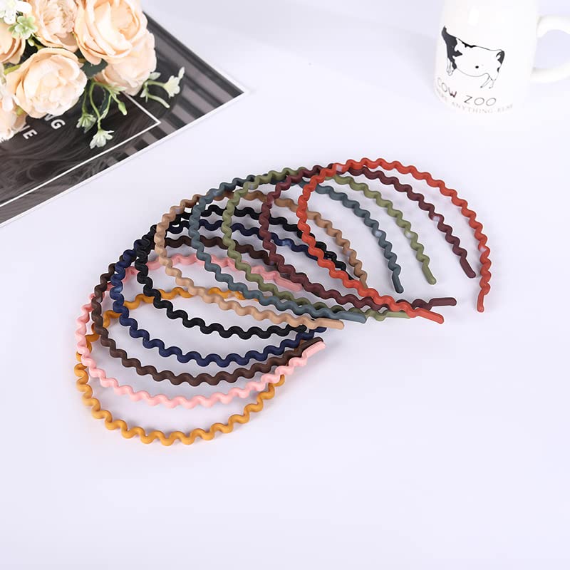 PartyCart - Stylish Acrylic Wavy Frosted Headband for Women & Girls | Fashion Hair Accessories | Perfect for Parties, Weddings & Everyday Wear