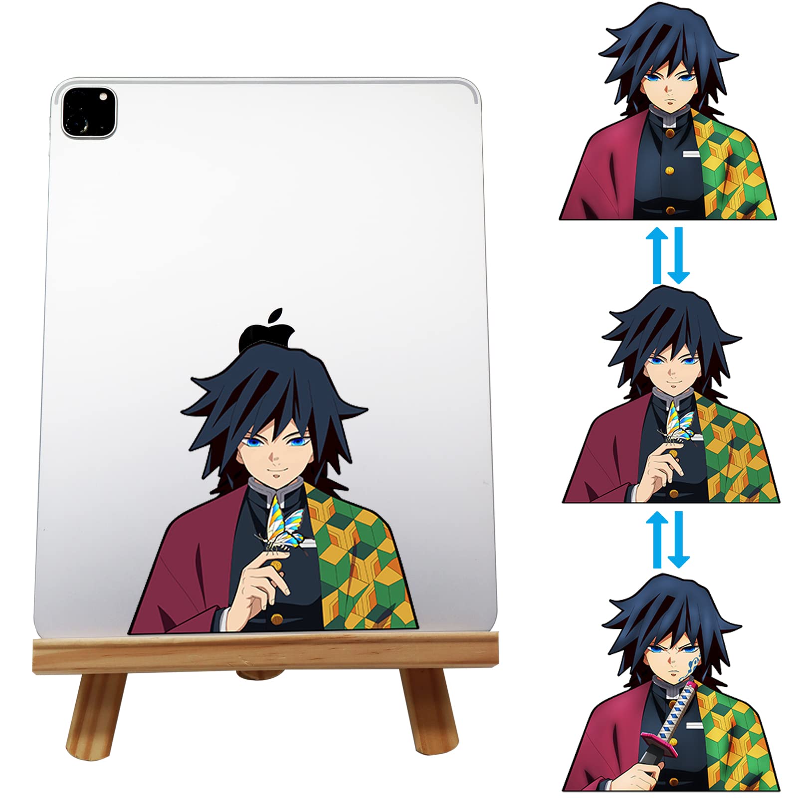 3D Motion Anime Stickers - Waterproof Vinyl Decals for Cars, Laptops, Skateboards & Wall Decor - Japanese Manga Style Cool Stickers - Perfect for Kids Gifts & Anime Fans Collection (Great for Personalizing Vehicles, Tech Devices & Room Decor)