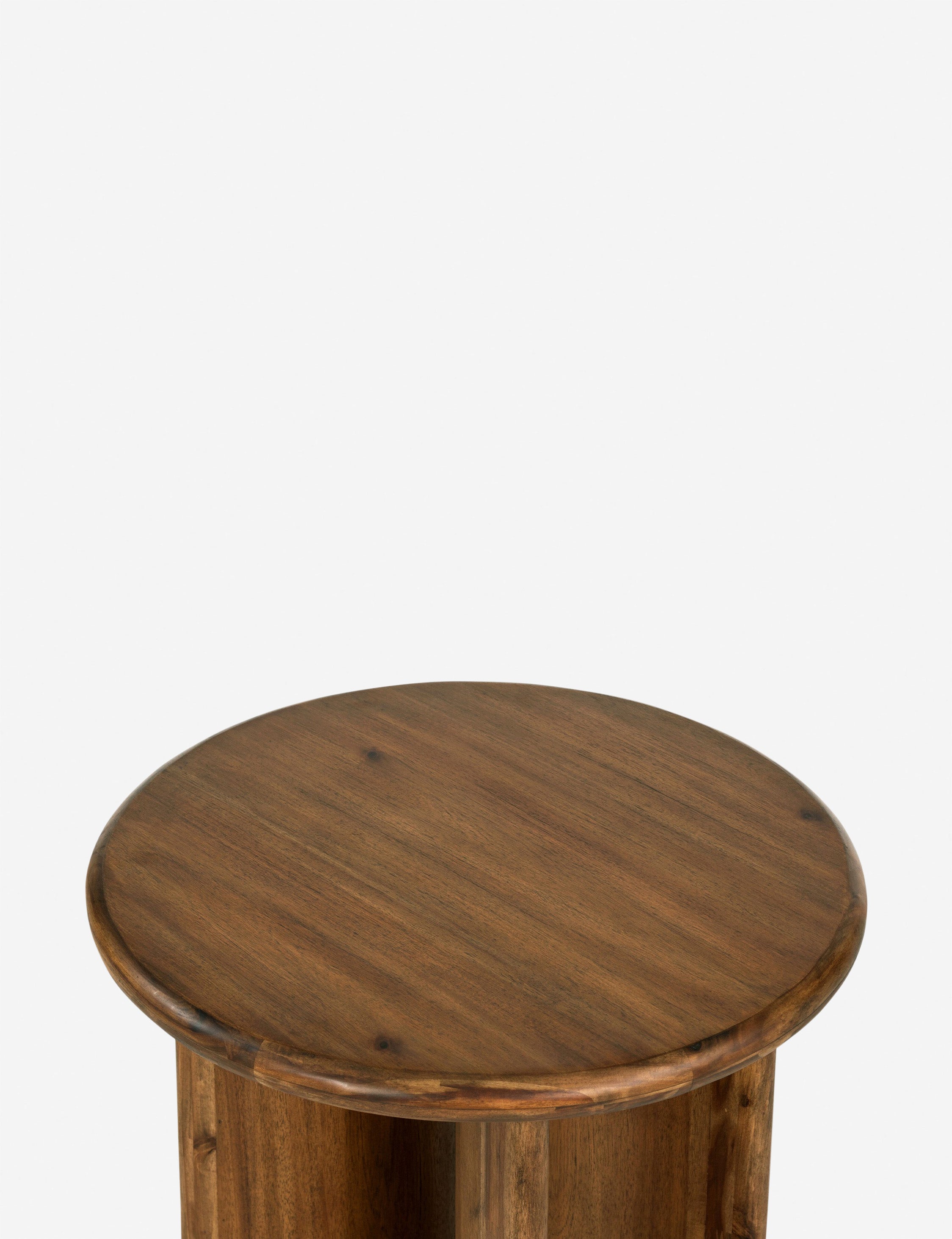 Modern Gilda Side Table - Small End Table with Storage Shelf for Living Room, Bedroom, or Office - Perfect for Holding Lamps, Books & Decor