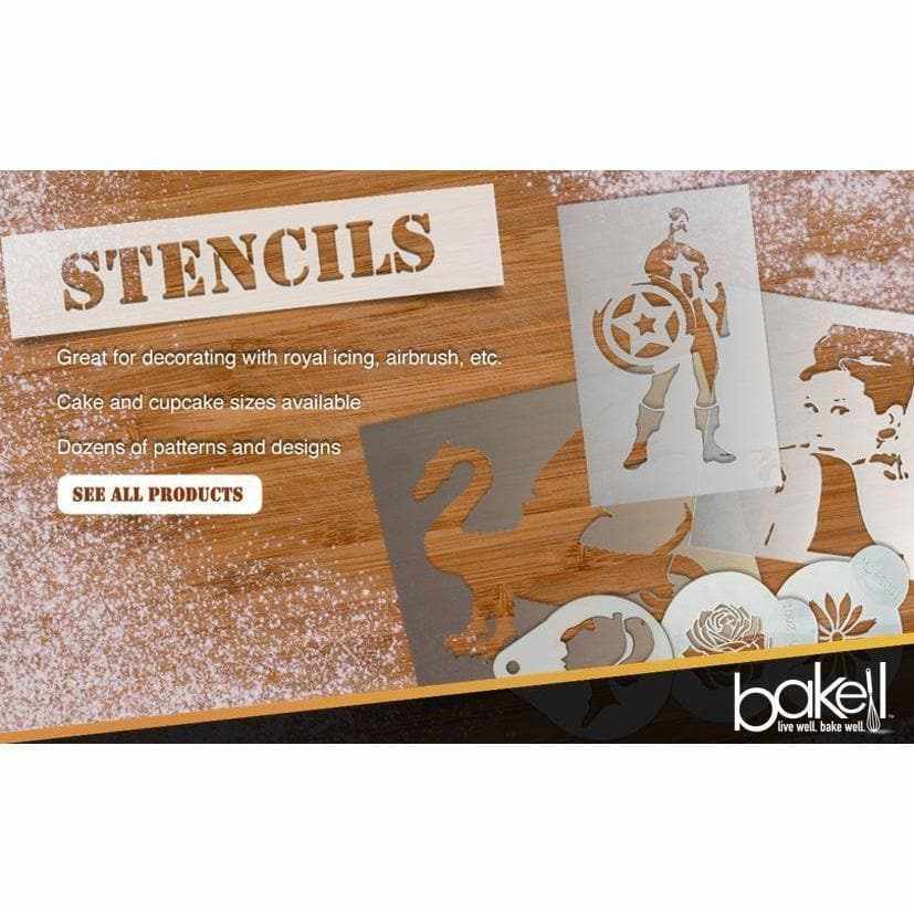 6-Piece Christmas Stencil Set for DIY Holiday Crafts - Perfect for Gift Wrapping, Card Making & Home Decor