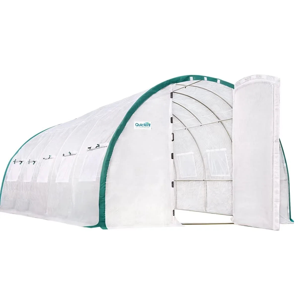 25' x 10' x 6.6' Large Walk-in Greenhouse with Upgraded Frame - Perfect for Backyard Gardening, Plant Growing & Outdoor Storage
