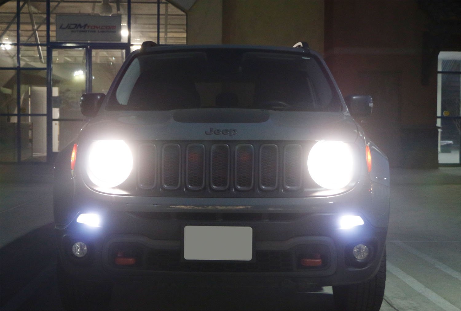 6500K White LED Daytime Running Light Bulbs for 2015-2019 Jeep Renegade - DRL Replacement Lights for Enhanced Visibility & Safety on Road Trips