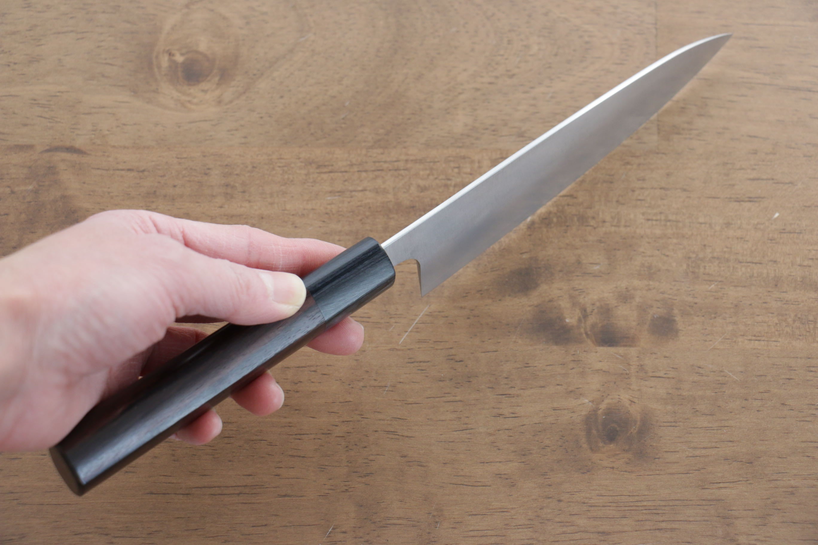 Premium Seisuke SG2 Petty Utility Knife 140mm - Japanese Stainless Steel Blade with Shitan Handle - Perfect for Slicing, Peeling & Precision Kitchen Tasks