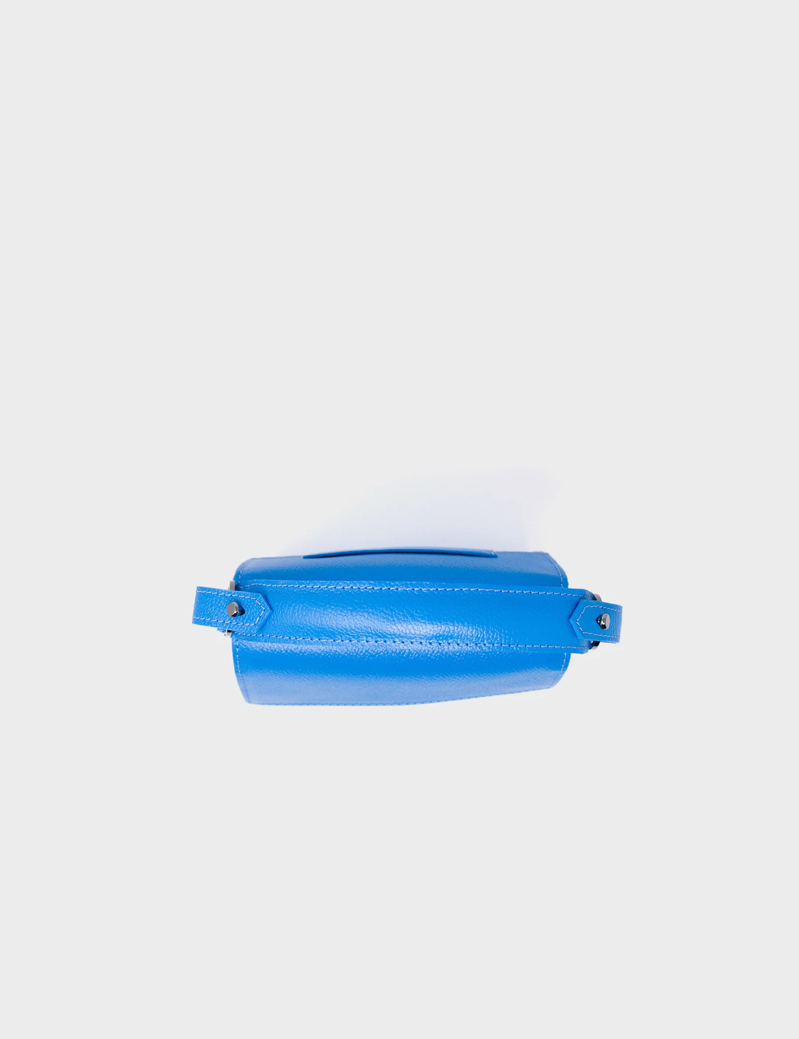 Anastasio Micro Crossbody Handbag - Genuine Leather with All Over Eyes Embroidery in Ibiza Blue | Perfect for Travel, Parties & Everyday Use