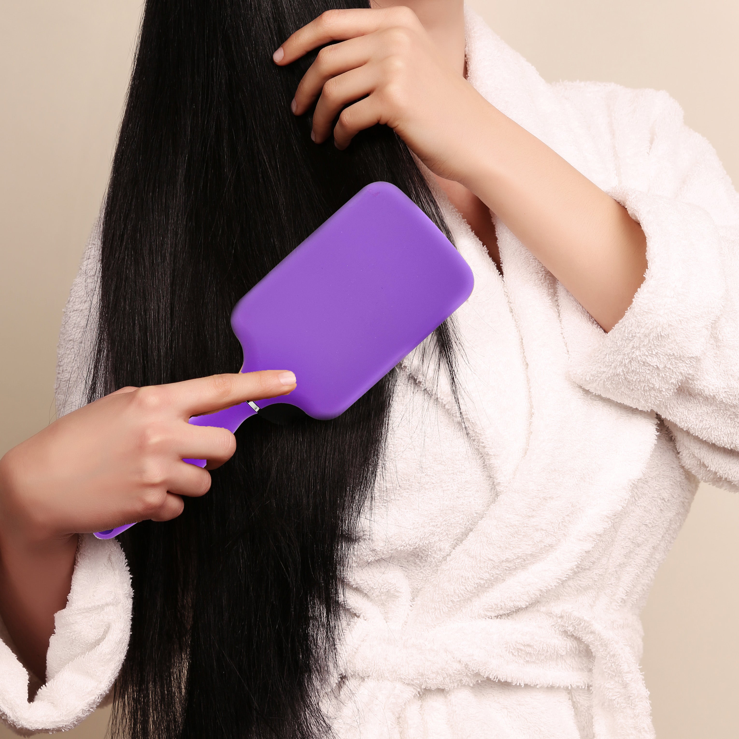 **Styling Gear 104 Hair Brush - Cushion Paddle Brush with 13 Rows for Thick Hair - Detangling & Smoothing Hairbrush for Women - Perfect for Daily Styling & Salon Use**