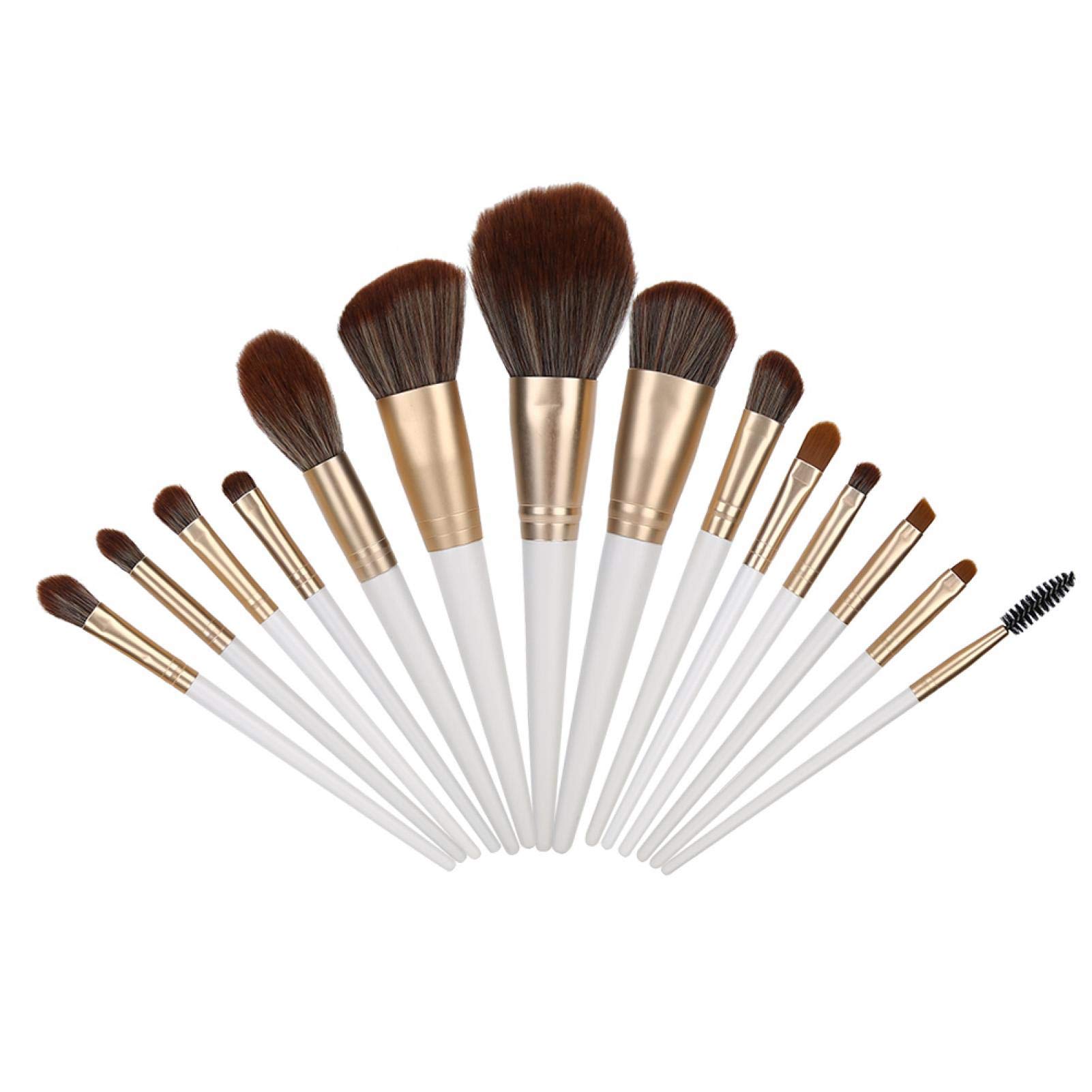 Professional Makeup Brush Set - Foundation, Concealer, Blending & Contouring Brushes for Flawless Makeup Application - Perfect for Home Use, Travel & Professional Makeup Artists