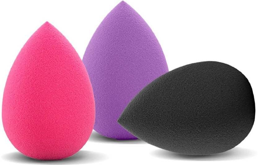 Professional Makeup Sponge Beauty Blender - 3 Pack Pink Face Sponge for Flawless Foundation & Concealer Application - Perfect for Liquid, Cream & Powder Makeup - Ideal for Everyday Use & Professional Makeup Artists