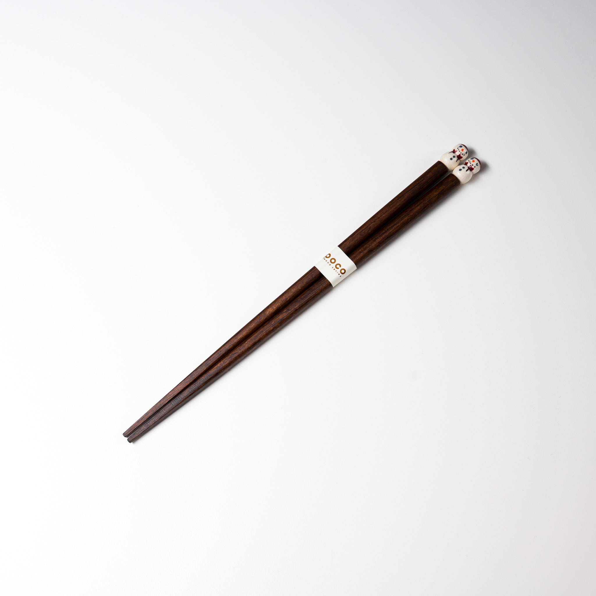 Handmade Christmas Single Pair Chopsticks - 18.5 cm Bamboo Utensils - 2 Style Options for Holiday Dining & Asian Cuisine